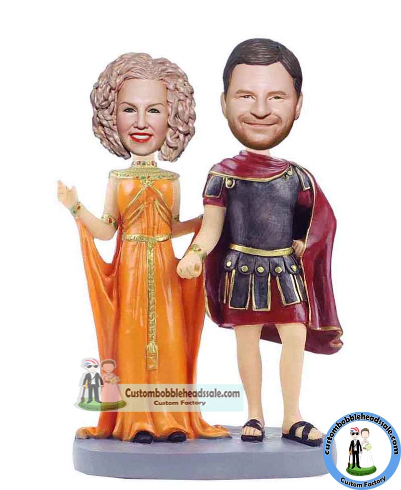 Custom king And Queen Of Bobbleheads